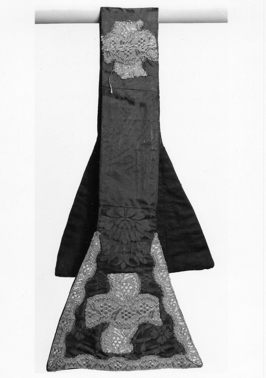 manipolo, elemento d'insieme - manifattura italiana (seconda metà sec. XIX)