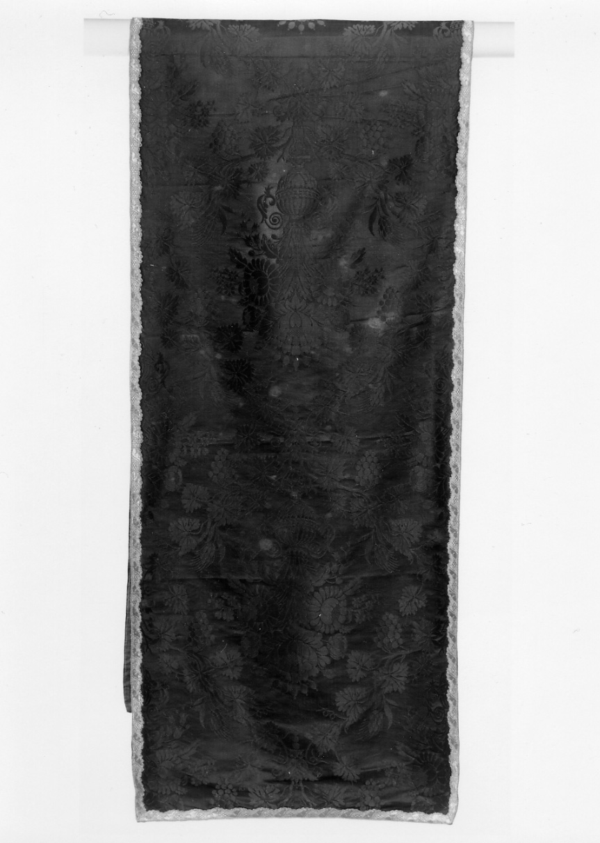 velo omerale, elemento d'insieme - manifattura italiana (fine/inizio secc. XIX/ XX)