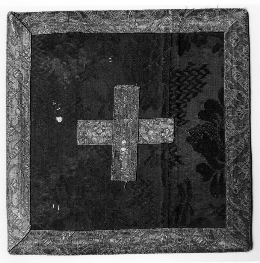 borsa del corporale, insieme - manifattura italiana (seconda metà sec. XVIII)