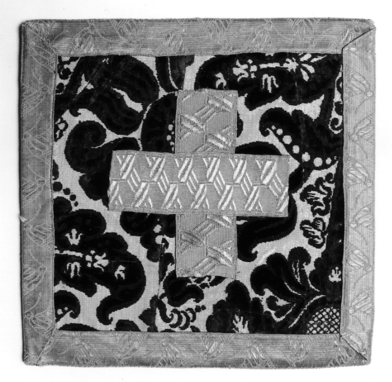 borsa del corporale, serie - manifattura italiana (terzo quarto sec. XVII)