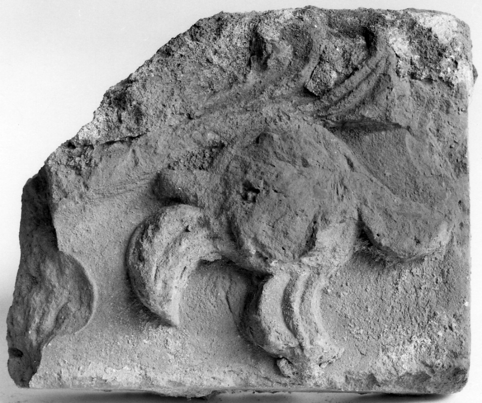 decorazione plastica, elemento d'insieme - ambito novarese (seconda metà sec. XV)