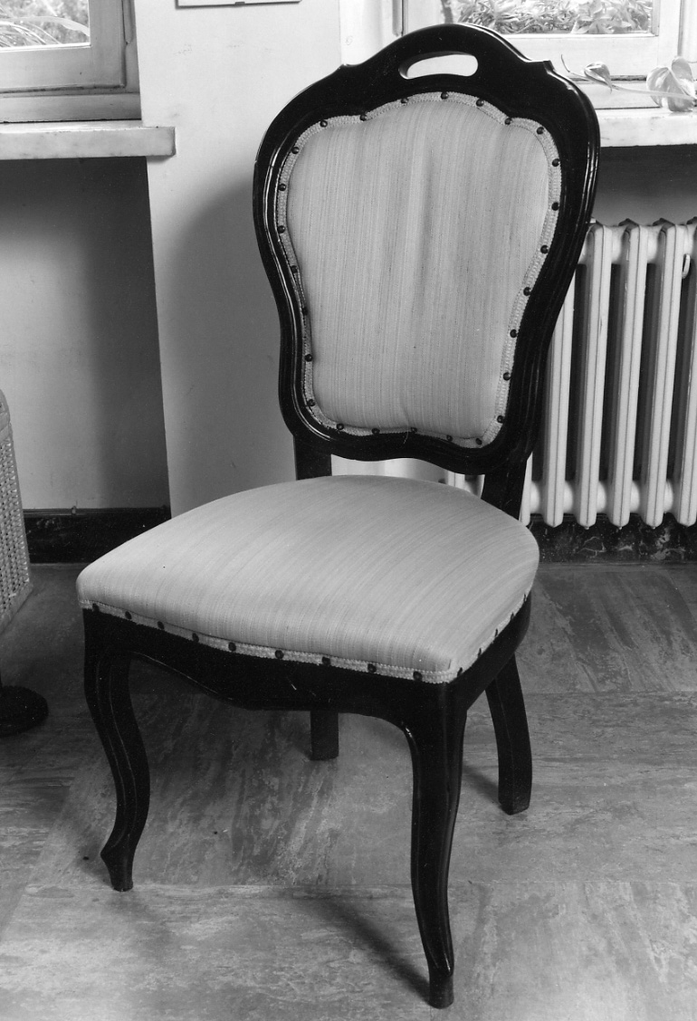 sedia, serie - produzione piemontese (fine/inizio secc. XIX/ XX)