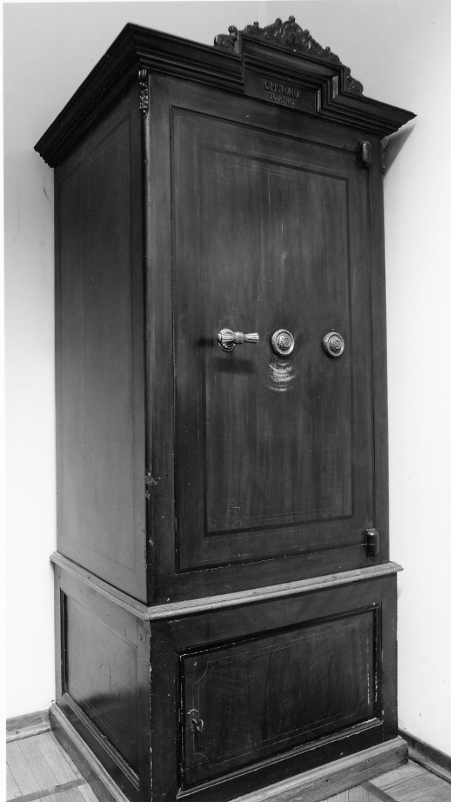cassaforte, opera isolata di Pistono G (fine sec. XIX)