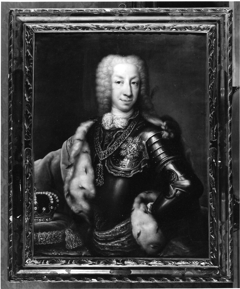 ritratto di Carlo Emanuele III di Savoia (dipinto, opera isolata) di Clementi Maria Giovanna Battista detta Clementina (bottega) (metà sec. XVIII)