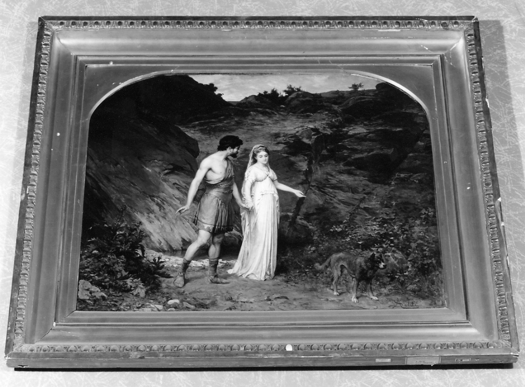 cornice di dipinto, opera isolata - produzione piemontese (metà sec. XIX)