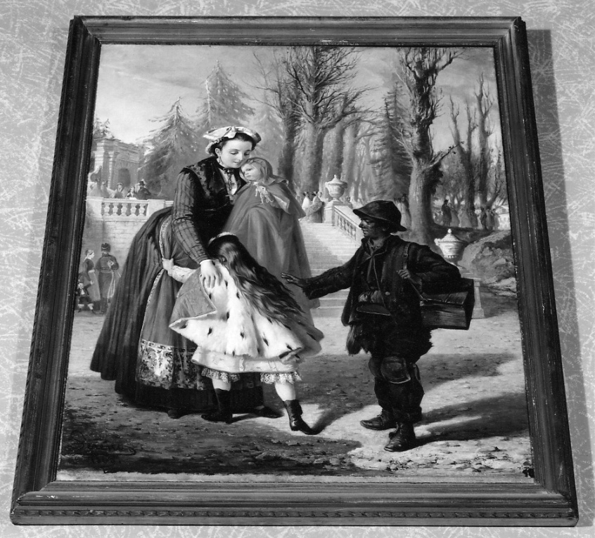 cornice di dipinto, opera isolata - produzione piemontese (terzo quarto sec. XIX)