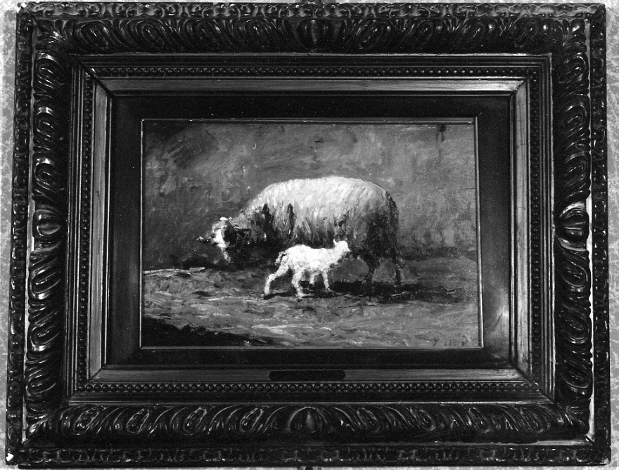 cornice di dipinto, opera isolata - produzione piemontese (ultimo quarto sec. XIX)