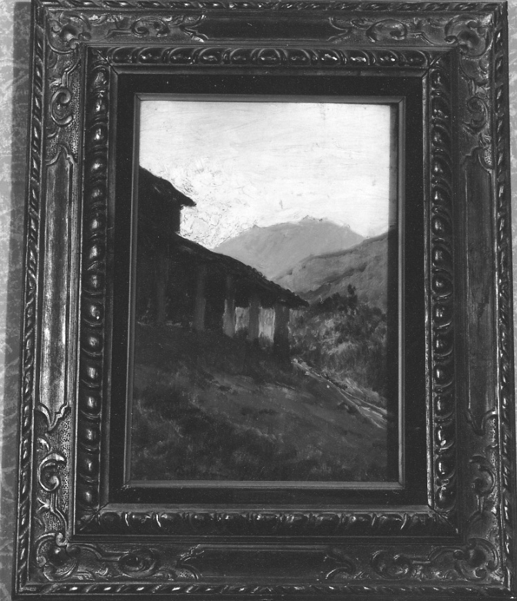 cornice di dipinto, opera isolata - produzione piemontese (ultimo quarto sec. XIX)