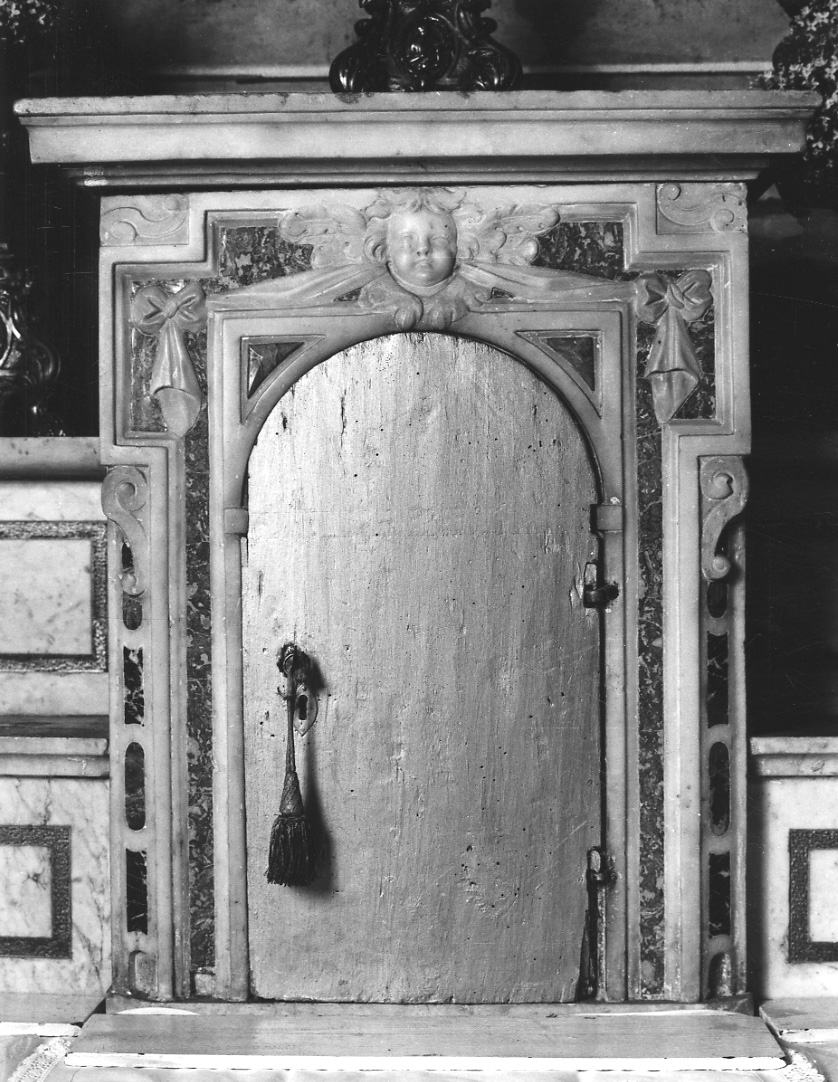 tabernacolo, opera isolata - bottega piemontese (seconda metà sec. XVIII)
