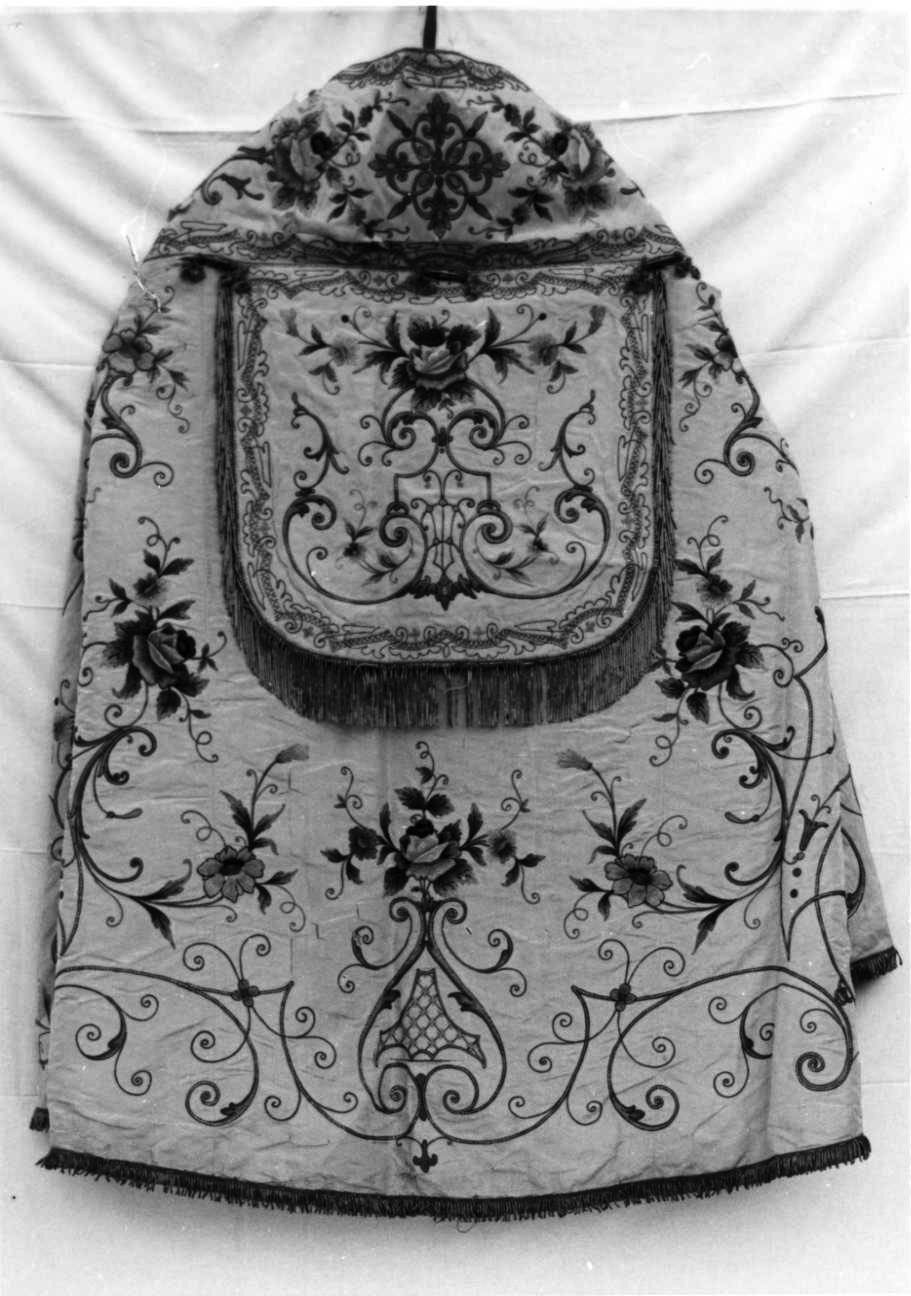 piviale, opera isolata - manifattura piemontese (fine sec. XVIII)