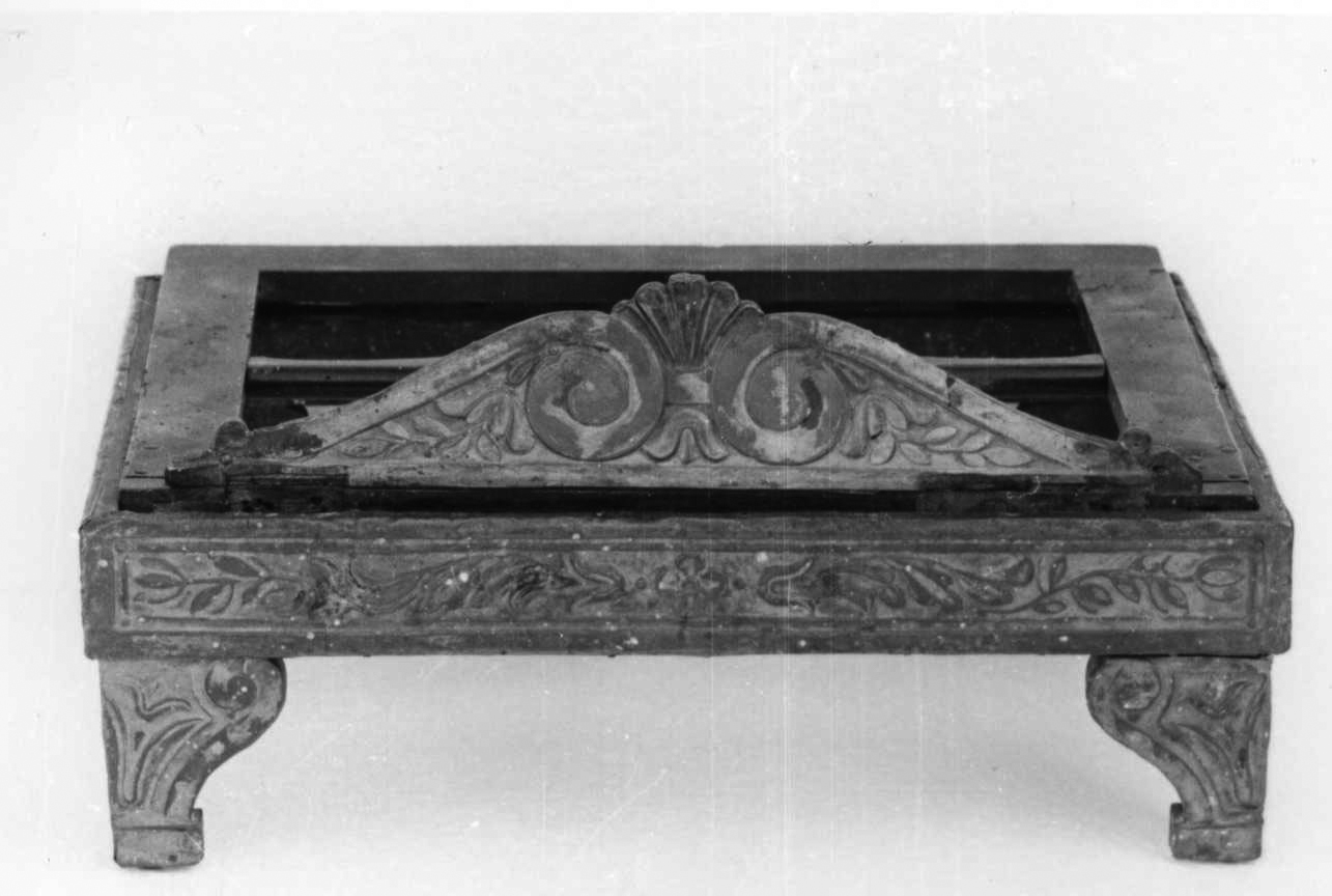 leggio d'altare, opera isolata - bottega piemontese (sec. XIX)