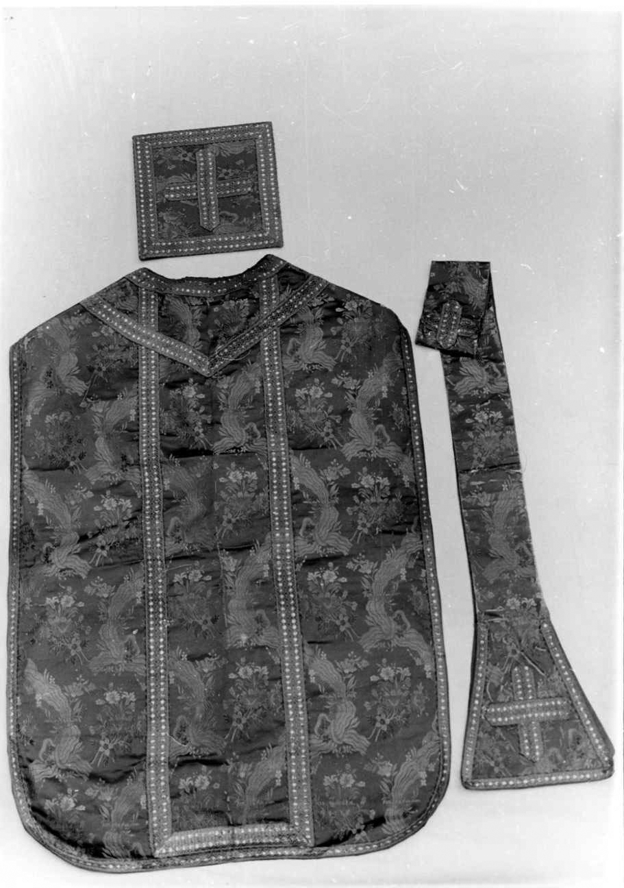 paramento liturgico, insieme - manifattura italiana (prima metà sec. XX)
