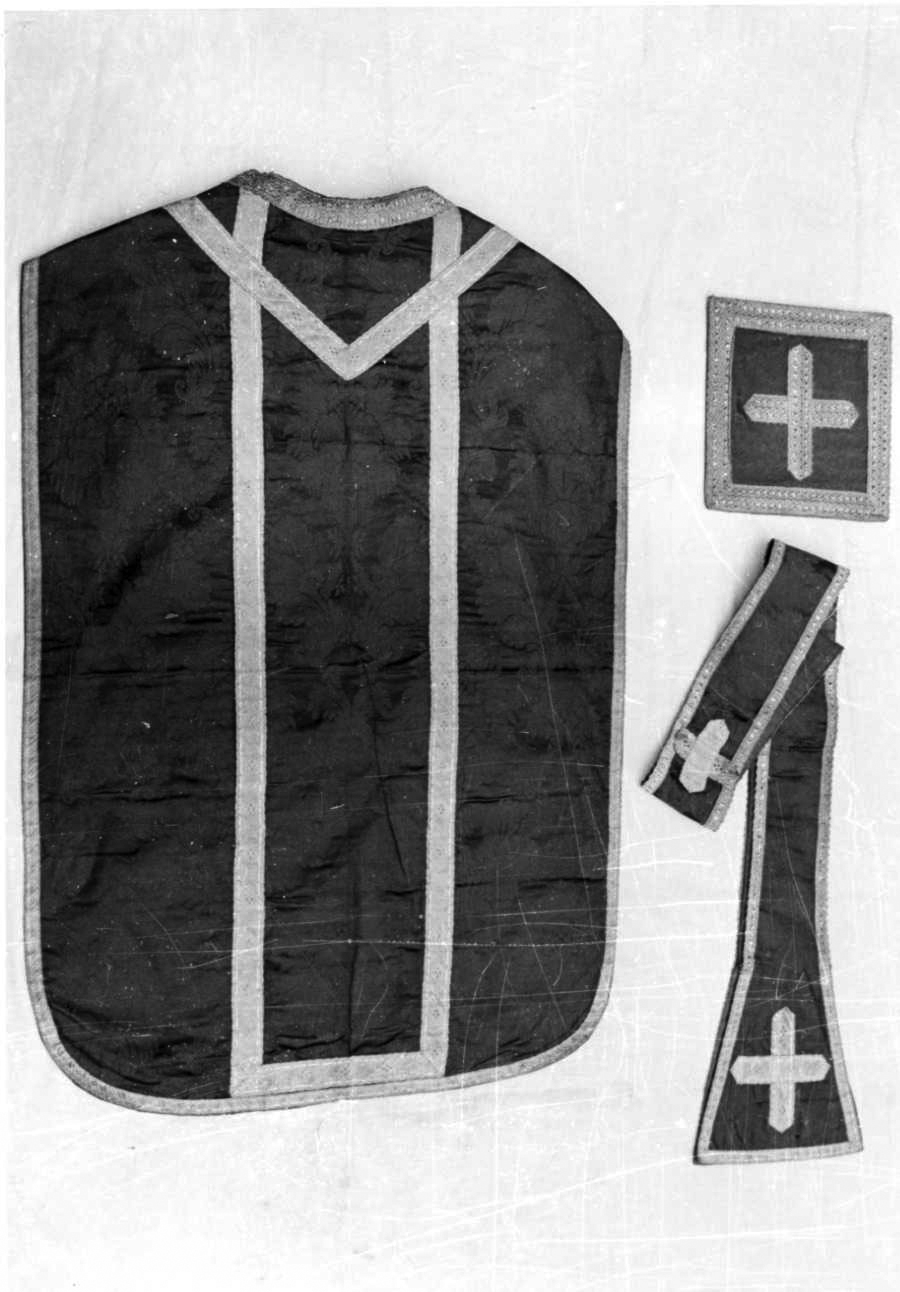 paramento liturgico, insieme - manifattura italiana (sec. XIX)