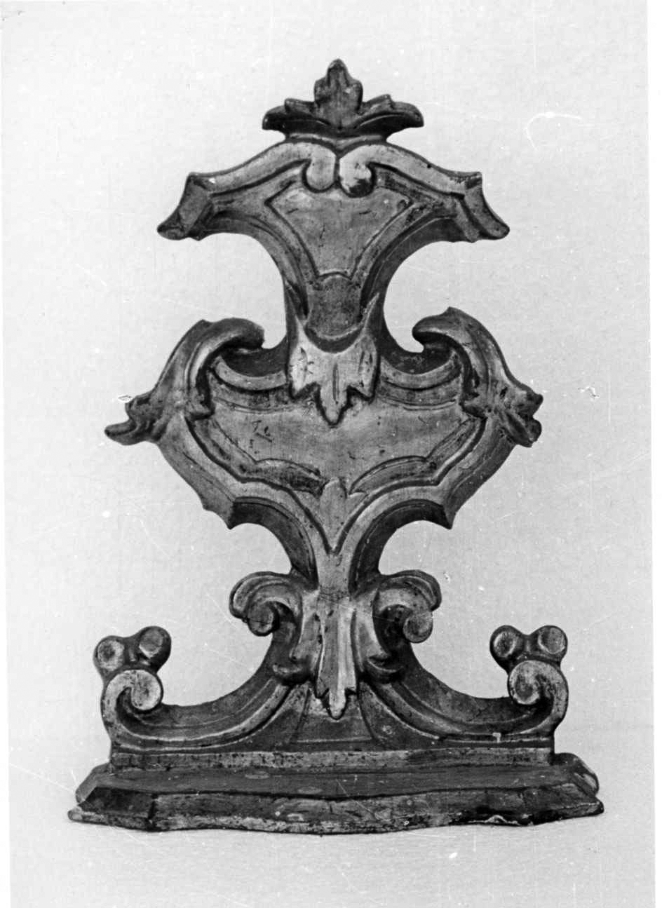 vaso d'altare per composizione floreale, serie - bottega piemontese (metà sec. XVIII)