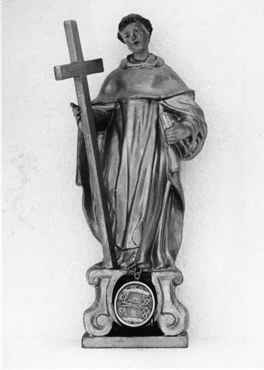 San Pietro (reliquiario antropomorfo, opera isolata) - bottega piemontese (prima metà sec. XVIII)