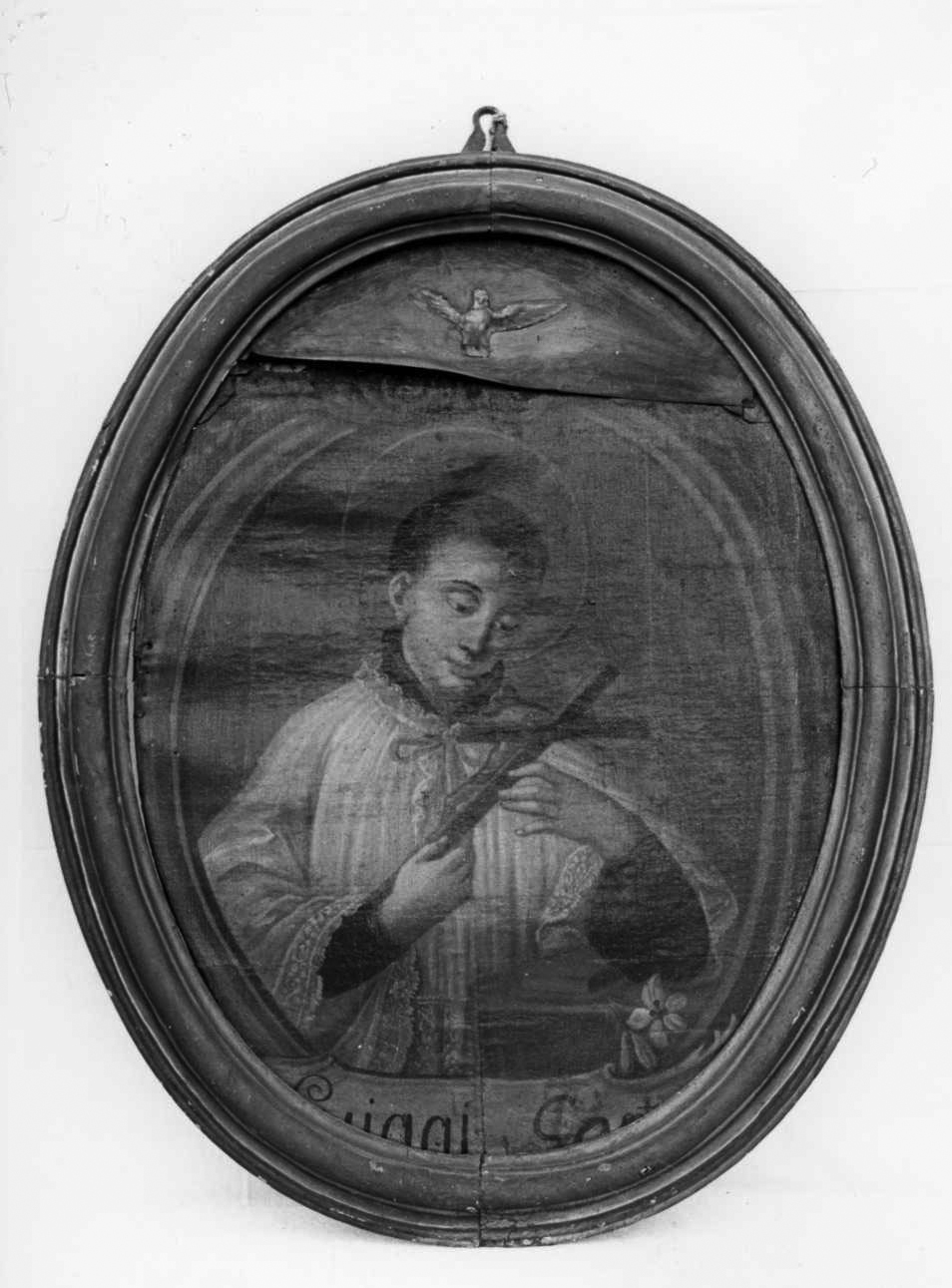 San Luigi Gonzaga (dipinto, opera isolata) - ambito piemontese (sec. XIX)