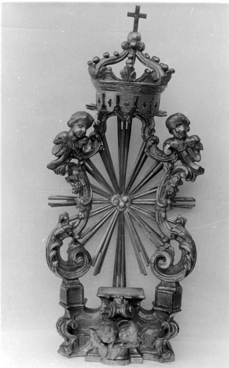 trono per esposizione eucaristica, opera isolata di Lurasco Gerolamo detto Grisone (metà sec. XVIII)