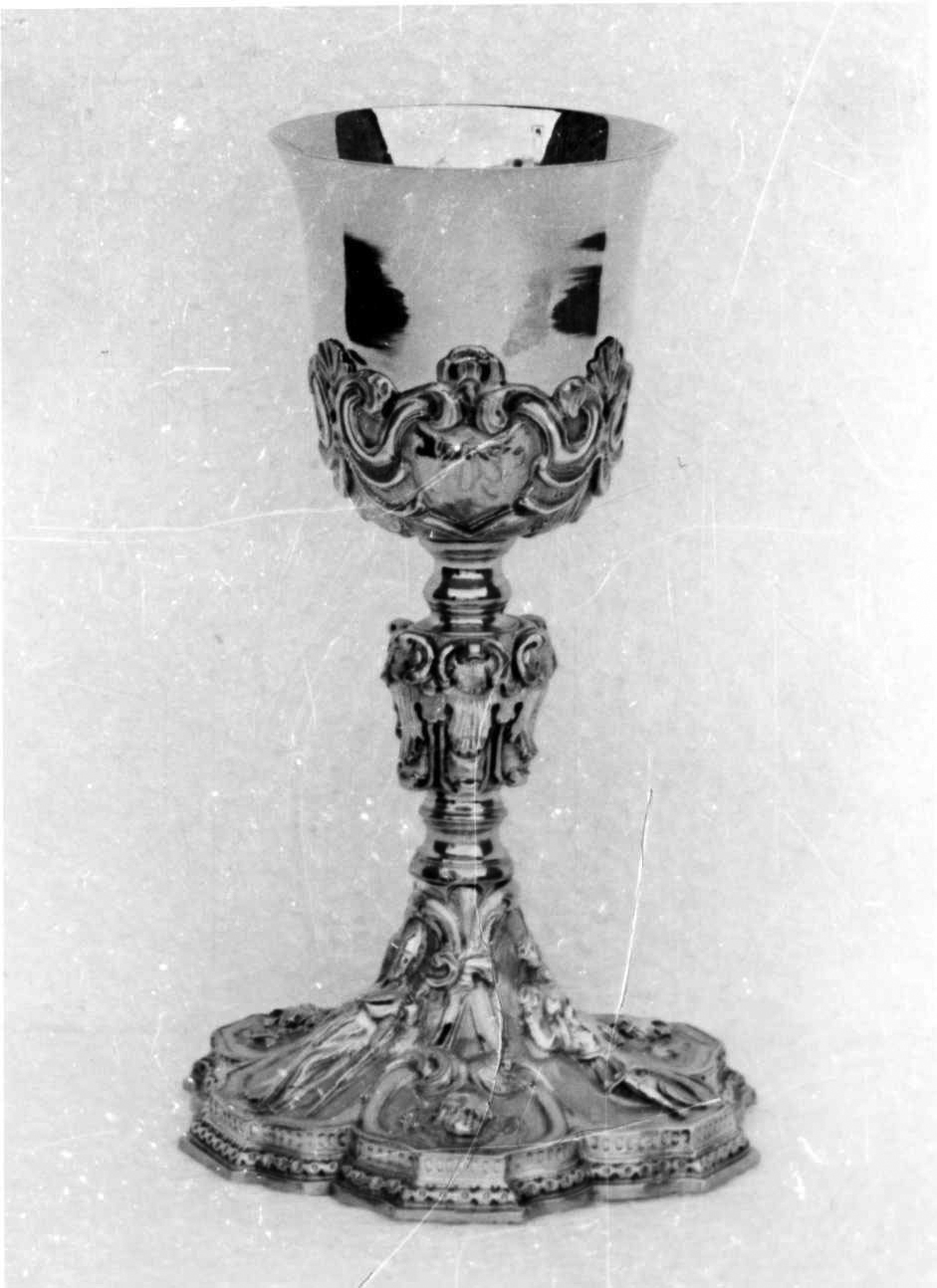 calice, opera isolata - bottega lombarda (prima metà sec. XVII)