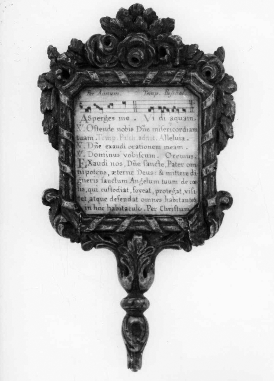 cornice, opera isolata - bottega piemontese (sec. XVIII)