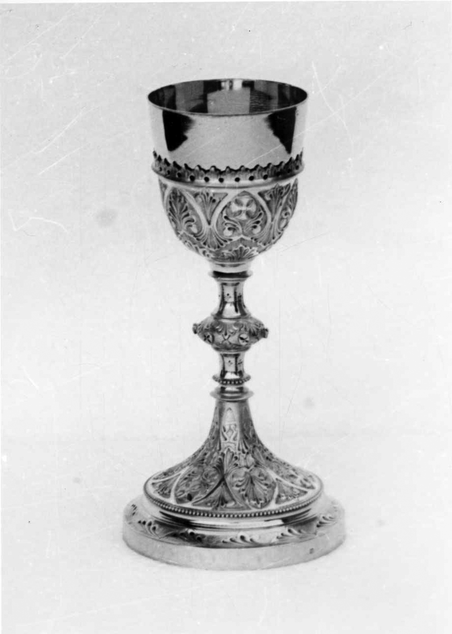 calice, opera isolata - bottega piemontese (ultimo quarto sec. XIX)
