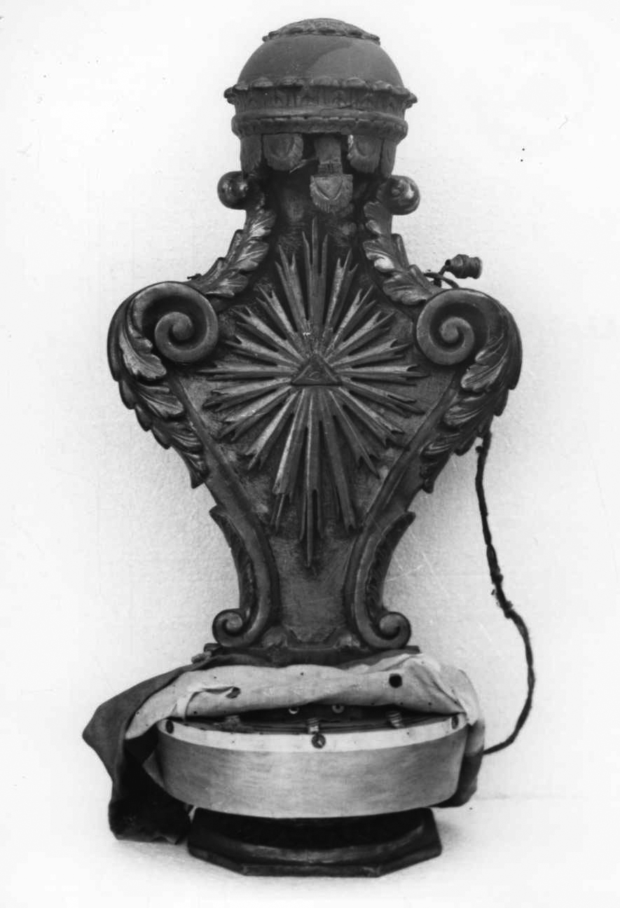 tronetto per esposizione eucaristica, opera isolata di Mesturini Francesco (prima metà sec. XIX)