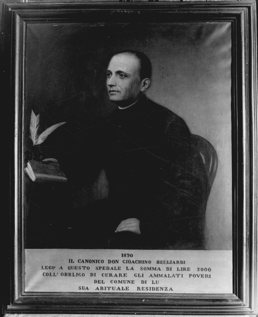 ritratto di Gioachino Belliardi (dipinto, opera isolata) - ambito piemontese (sec. XIX)