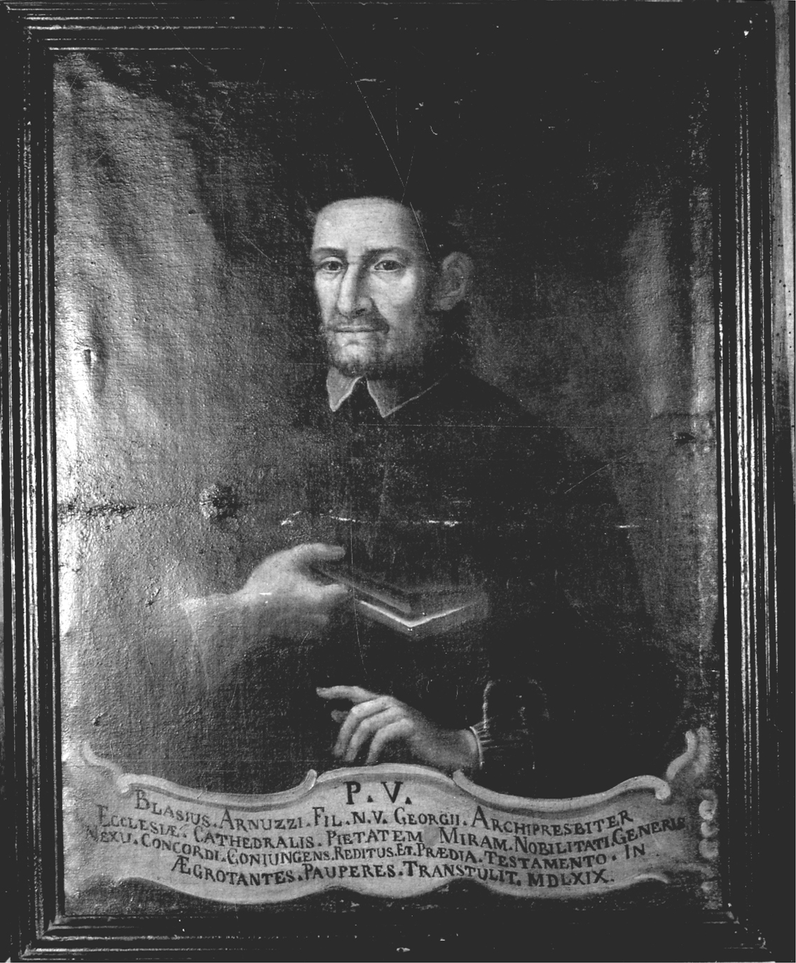 ritratto di Biagio Arnuzzi (dipinto, opera isolata) - ambito piemontese (sec. XVIII)