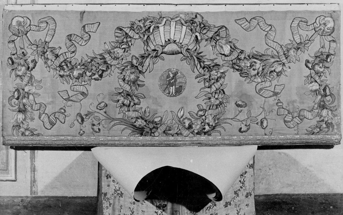 San Giovanni Battista (paliotto, opera isolata) - manifattura ligure (primo quarto sec. XIX)