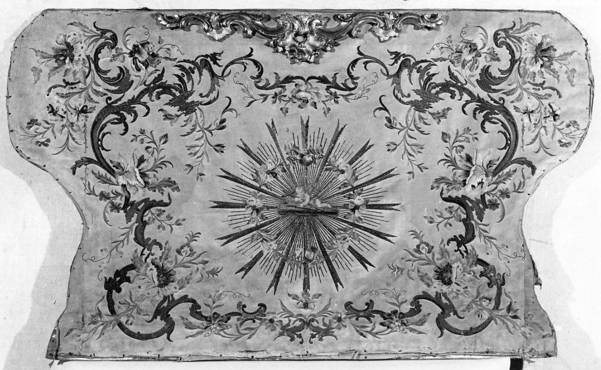 San Giovanni Battista bambino con l'agnello (paliotto, opera isolata) - manifattura ligure (sec. XVIII)