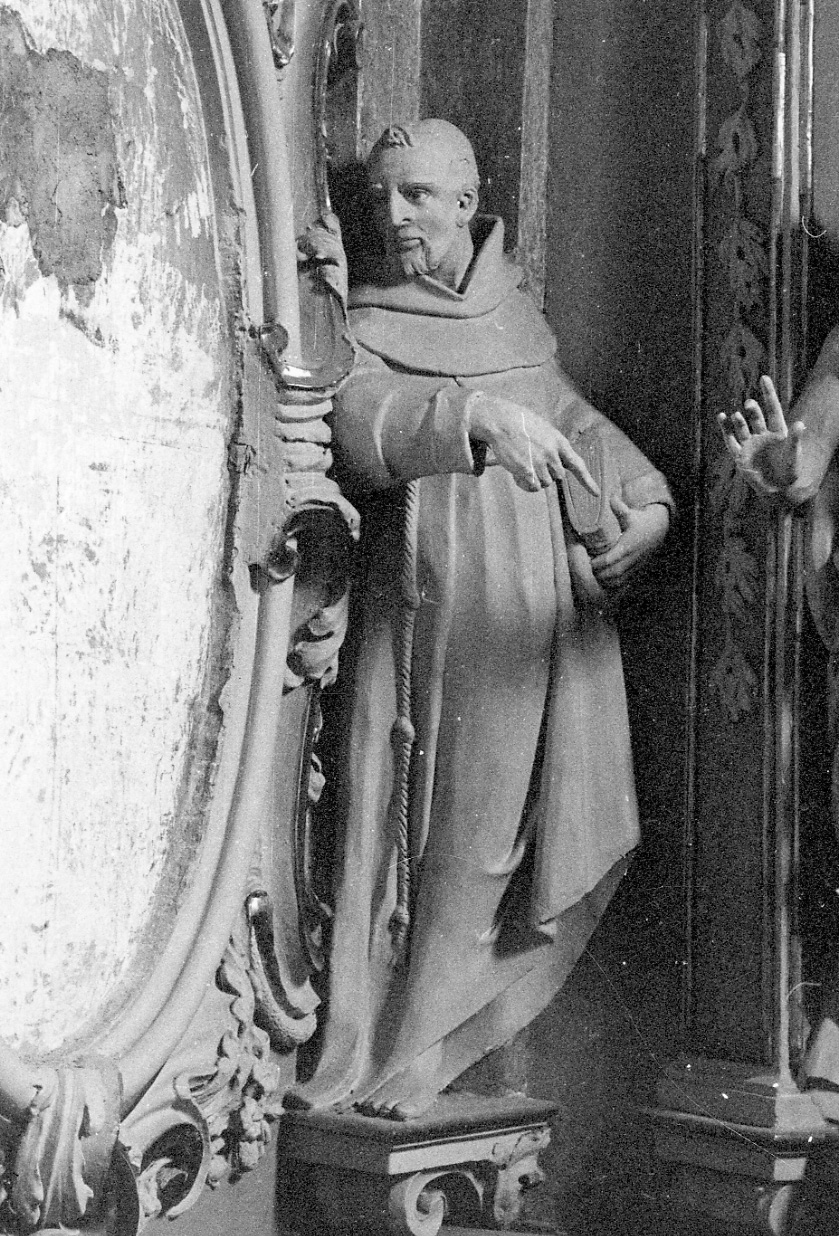 Santo (statua, opera isolata) - ambito piemontese (inizio sec. XVIII)