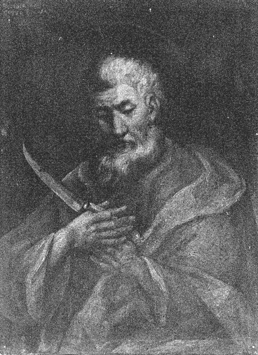 San Paolo (dipinto, opera isolata) - ambito casalese (sec. XVIII)