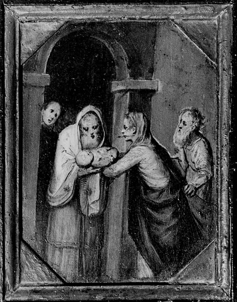 presentazione di Gesù al tempio (dipinto) di Caccia Guglielmo detto Moncalvo (scuola) (prima metà sec. XVII)