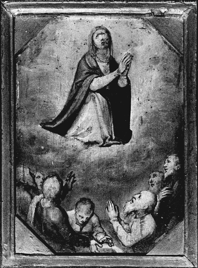 assunzione della Madonna (dipinto) di Caccia Guglielmo detto Moncalvo (scuola) (prima metà sec. XVII)