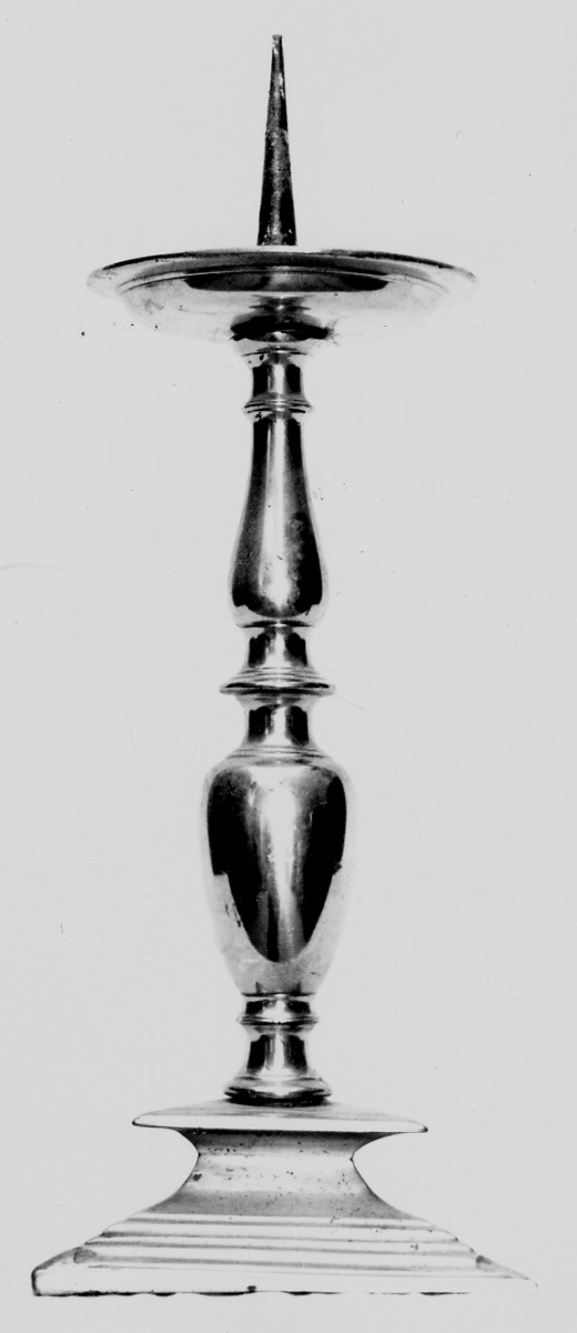 candeliere, paio - bottega italiana (seconda metà sec. XVIII)