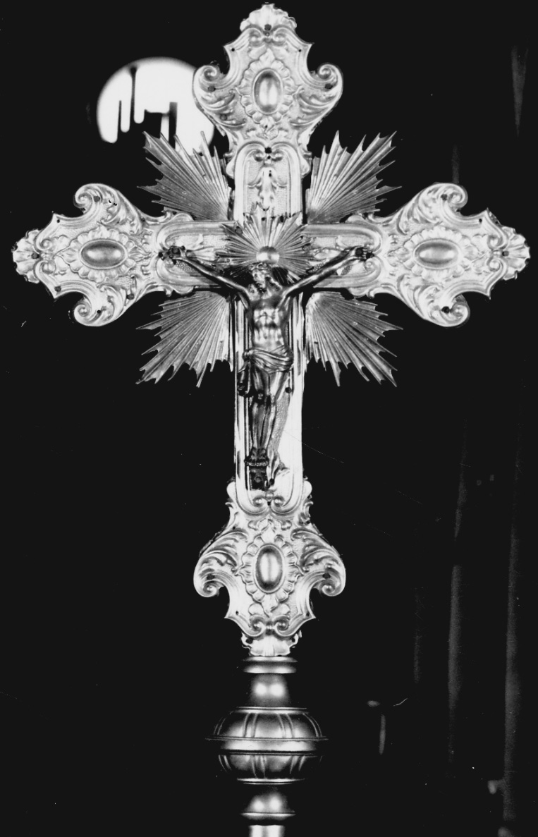 Cristo crocifisso (scultura, elemento d'insieme) - bottega italiana (seconda metà sec. XIX)