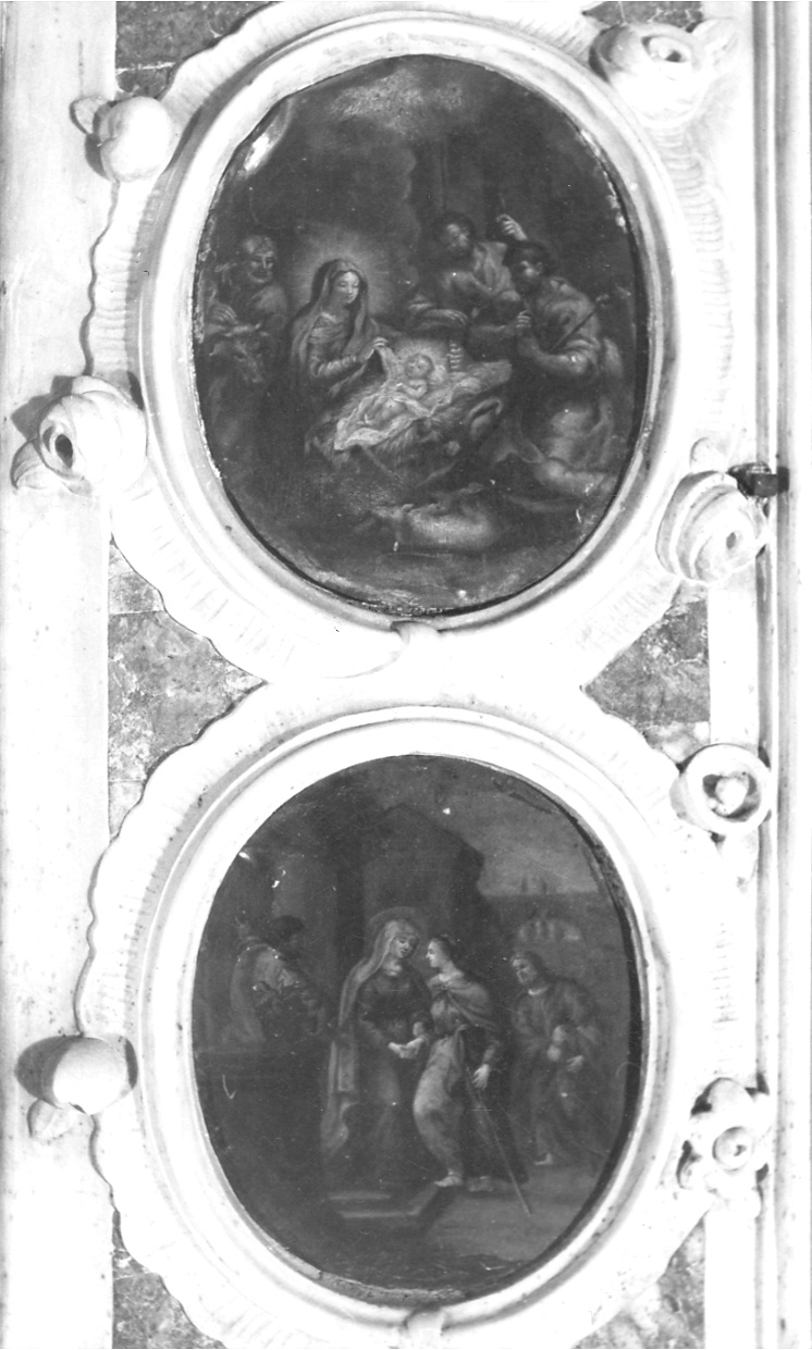 visitazione (dipinto, elemento d'insieme) di Migliori (scuola) (terzo quarto sec. XVIII)