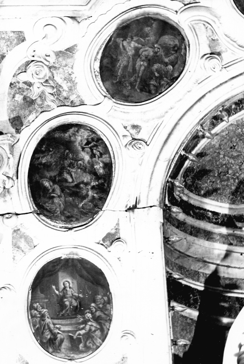 disputa di Gesù con i dottori nel tempio (dipinto, elemento d'insieme) di Migliori (scuola) (terzo quarto sec. XVIII)