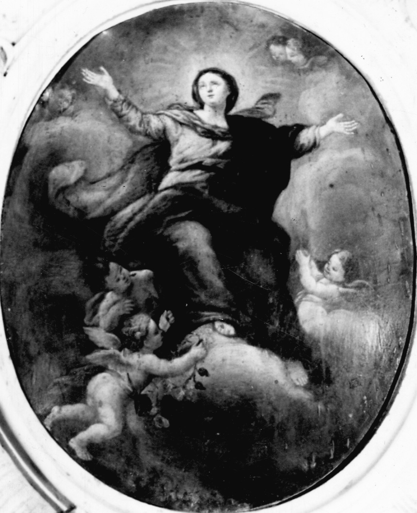 assunzione della Madonna (dipinto, elemento d'insieme) di Migliori (scuola) (terzo quarto sec. XVIII)