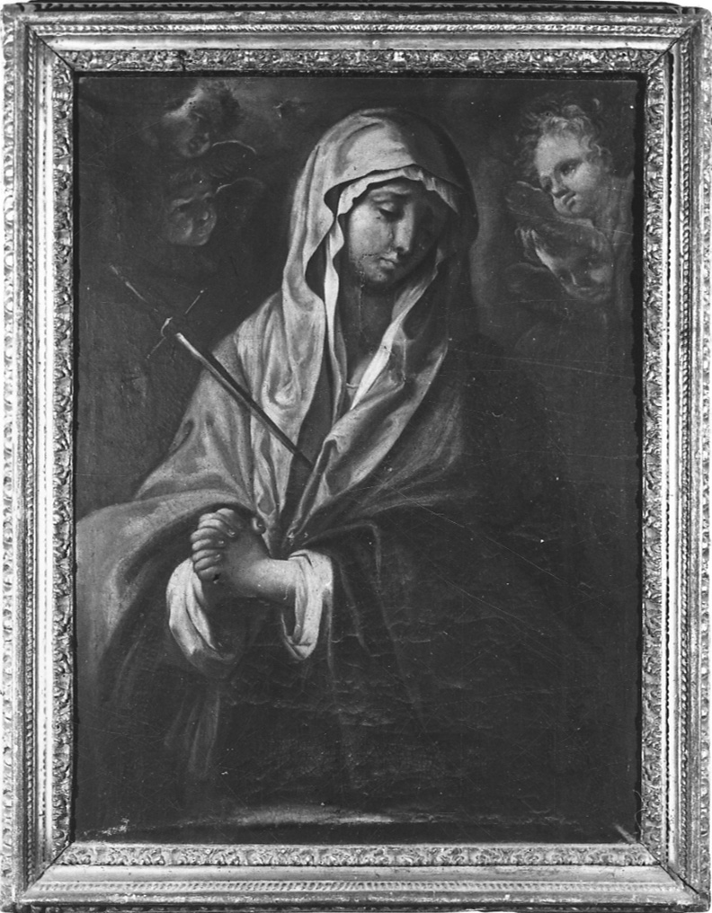 Madonna Addolorata (dipinto, opera isolata) - ambito ligure (secondo quarto sec. XVII)