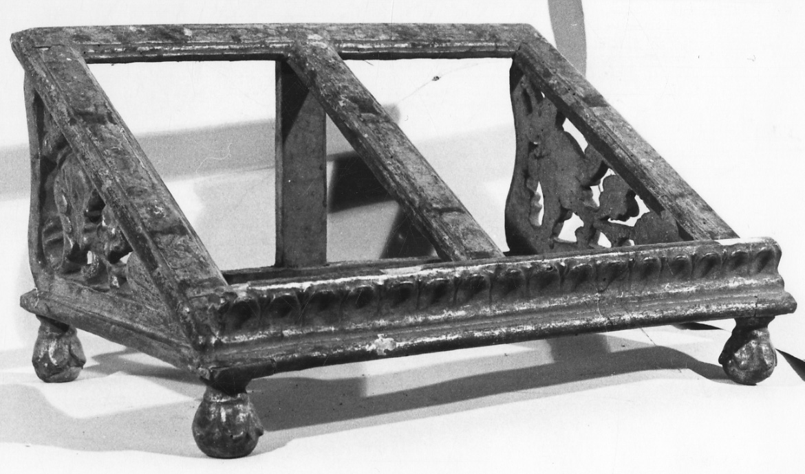 leggio d'altare, opera isolata - bottega ligure (fine/inizio secc. XIX/ XX)