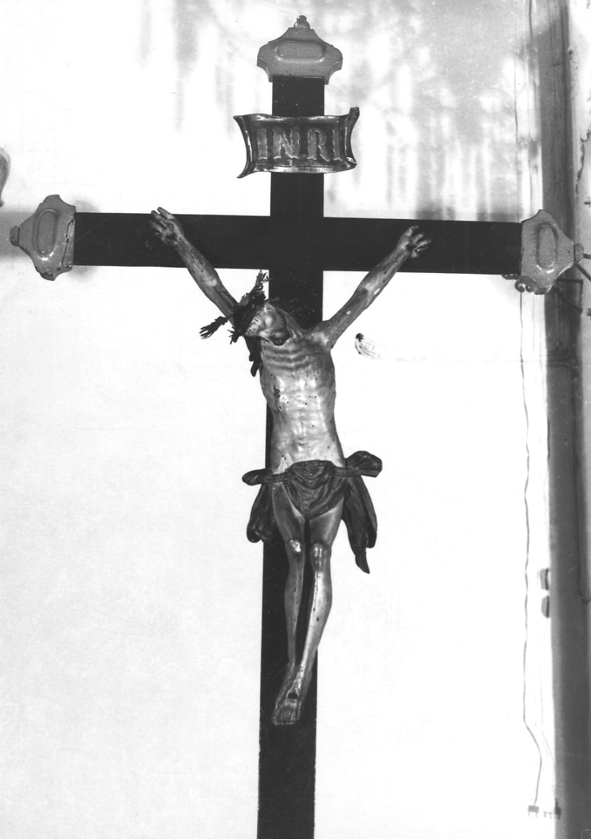 croce da parete, insieme - bottega alessandrina (fine sec. XVIII)