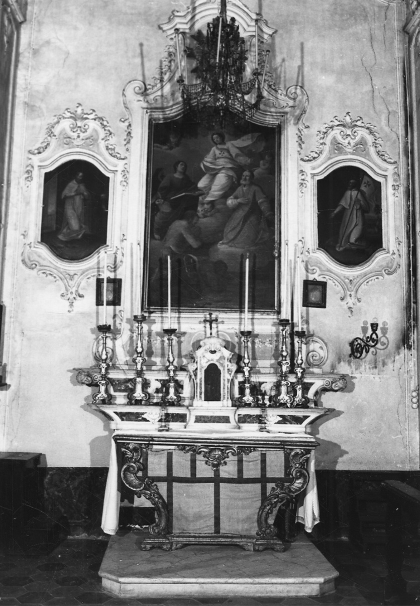 decorazione plastica, complesso decorativo - bottega liguro-piemontese (seconda metà sec. XVIII)