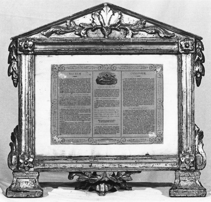 cartagloria, opera isolata - bottega liguro-piemontese (inizio sec. XIX)