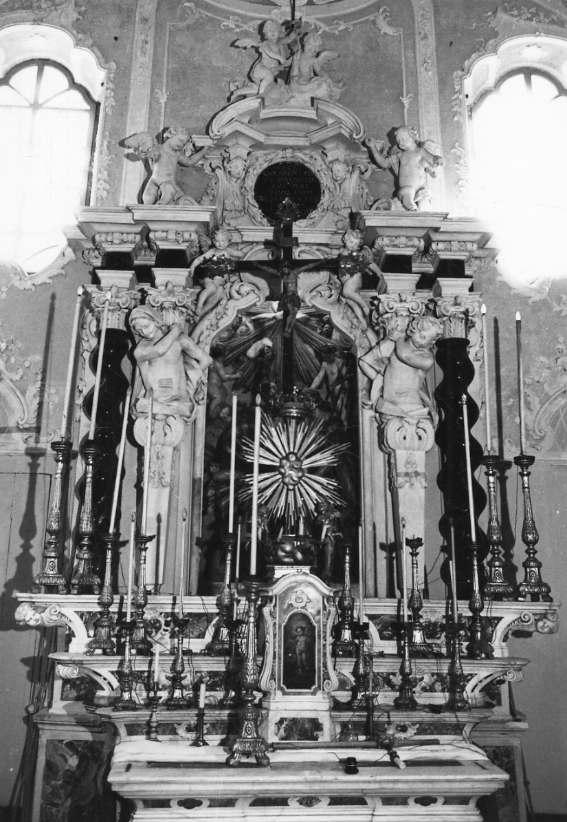 mostra d'altare, elemento d'insieme di Aliprandi Giovanni Maria (ultimo quarto sec. XVII)