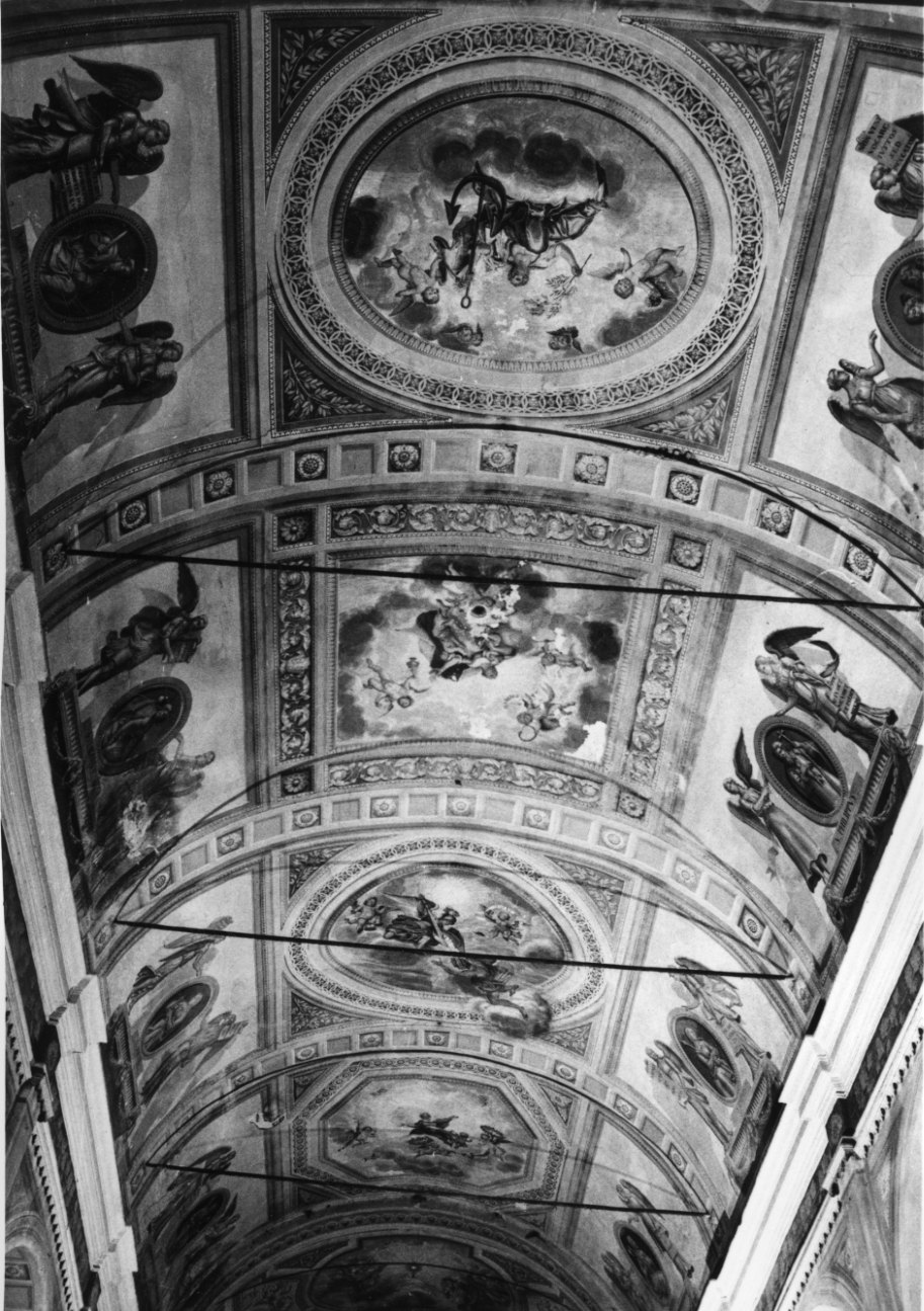 decorazione pittorica, complesso decorativo di Costanzo di Moncalvo (secondo quarto sec. XIX)