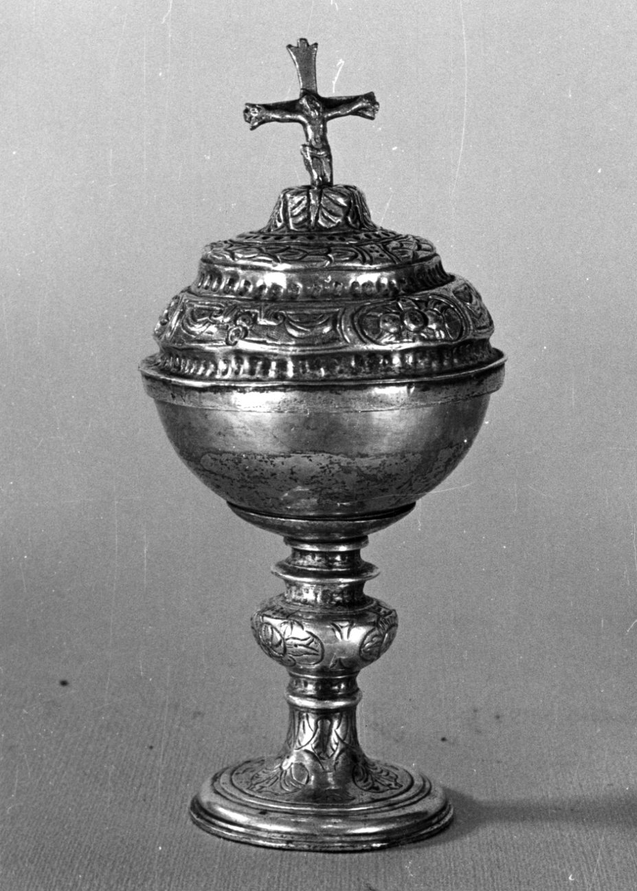 pisside da viatico, opera isolata - bottega liguro-monferrina (seconda metà sec. XVIII)