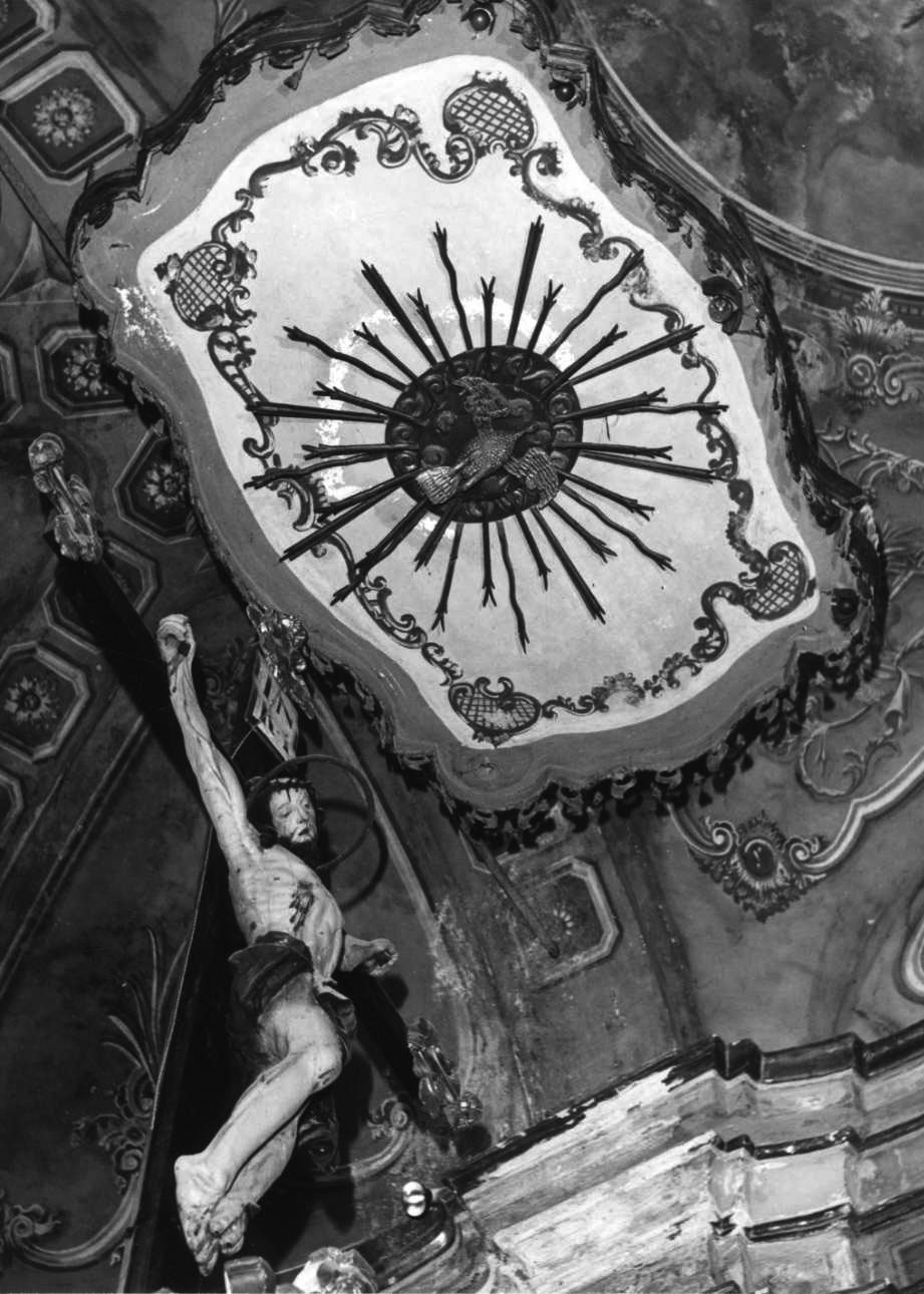 Cristo crocifisso (crocifisso, opera isolata) - bottega liguro-piemontese (sec. XVIII)