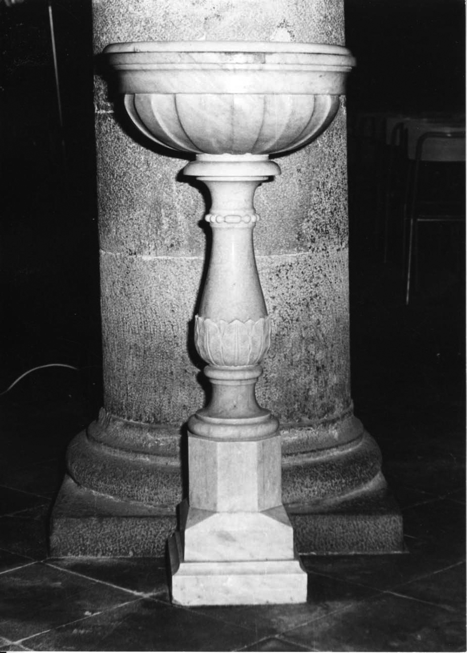 acquasantiera, coppia - bottega alessandrina (fine sec. XIX)