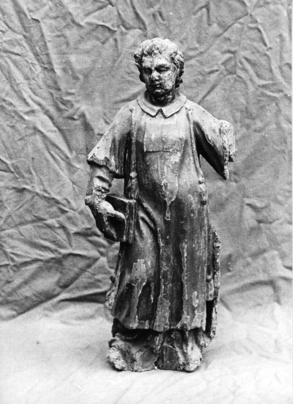 San Lorenzo (statua, opera isolata) - bottega lombarda (primo quarto sec. XVIII)