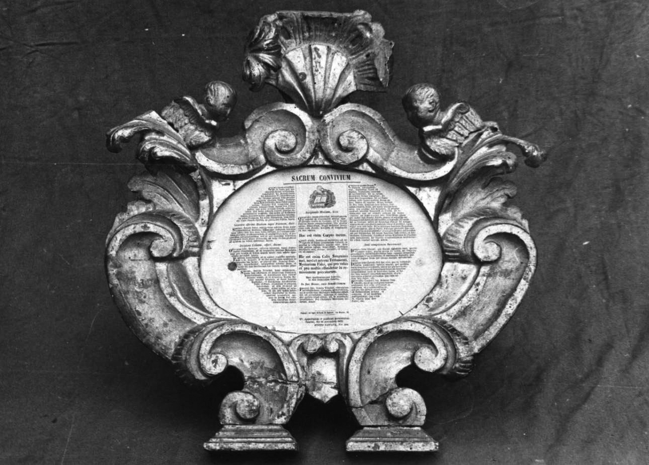 cartagloria, opera isolata - bottega Italia nord-occidentale (seconda metà sec. XIX)